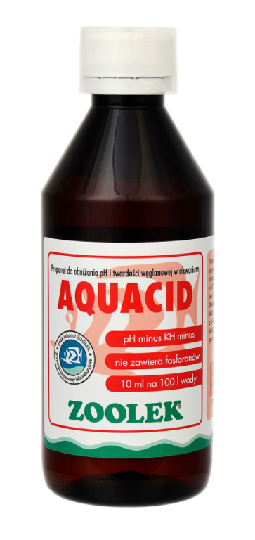 Zoolek Aquacid 250ml obniża pH i twardość KH